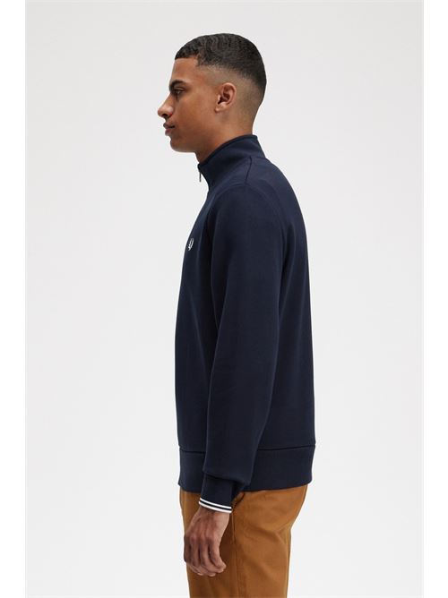 felpa mezza zip Fred Perry | M3574608